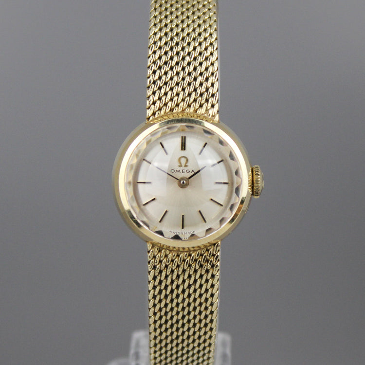 Women's Omega 14k manual wind watch