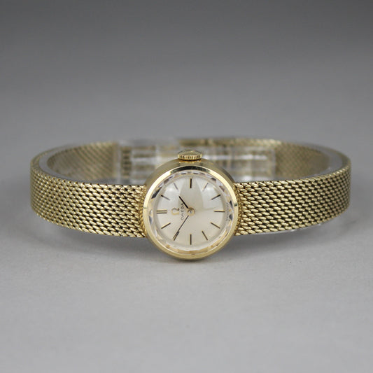 Women's Omega 14k manual wind watch