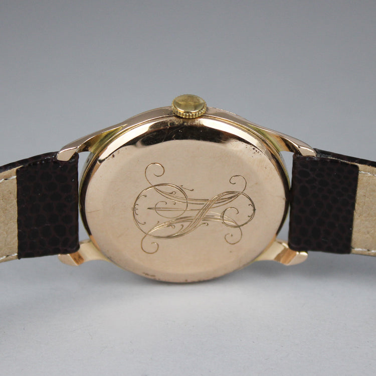 Omega 14k manual wind watch