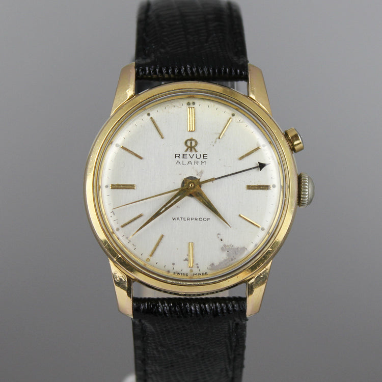 Revue Alarm manual wind watch