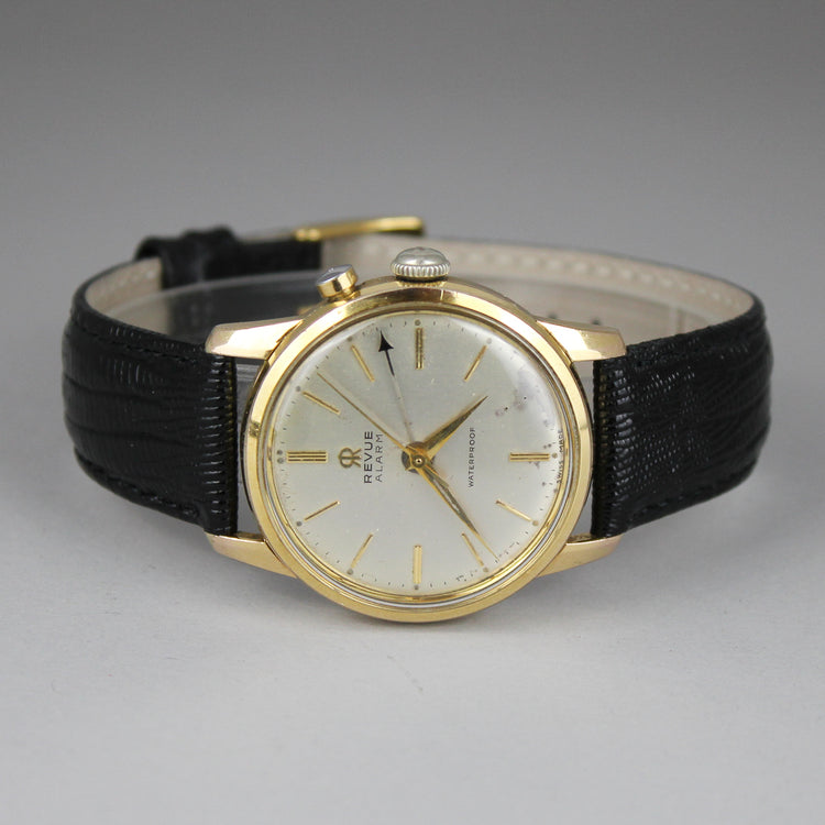 Revue Alarm manual wind watch