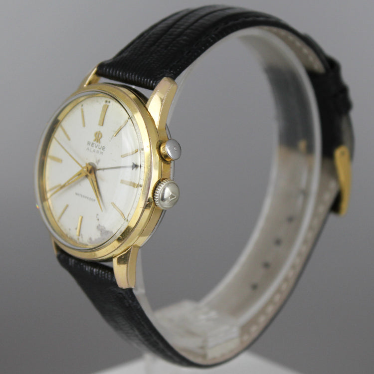 Revue Alarm manual wind watch