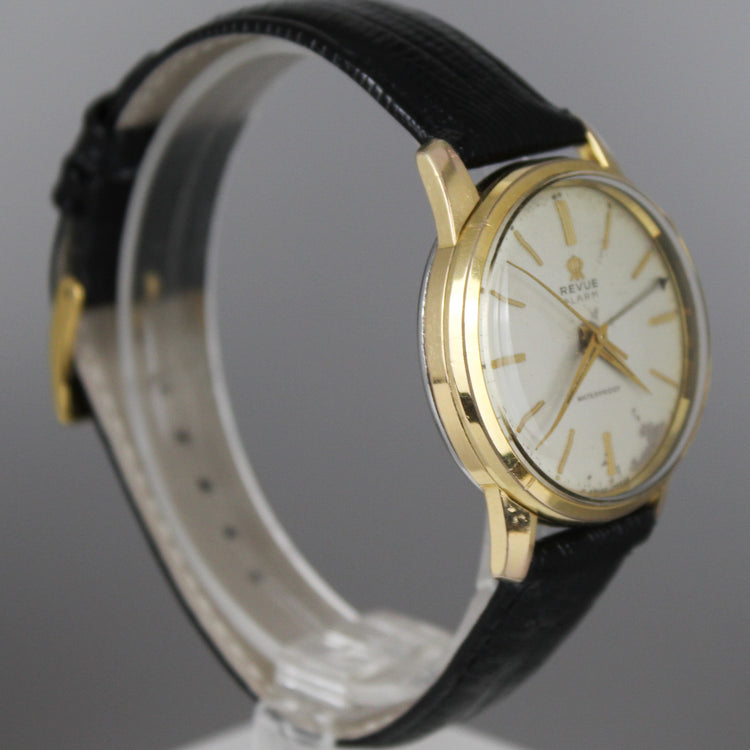 Revue Alarm manual wind watch