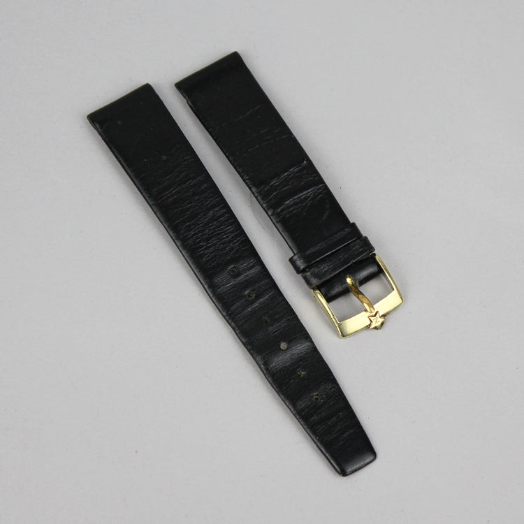 Zenith leather strap 18 mm