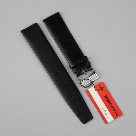 Zenith leather strap 18 mm