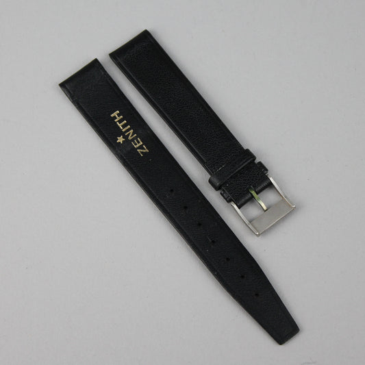 Zenith leather strap 16 mm