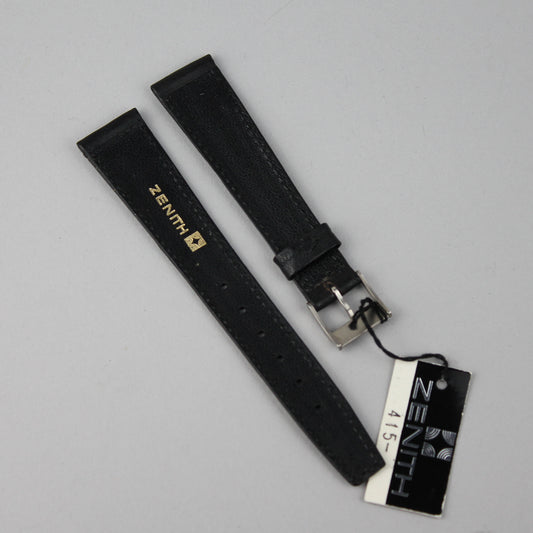 Zenith leather strap 18 mm