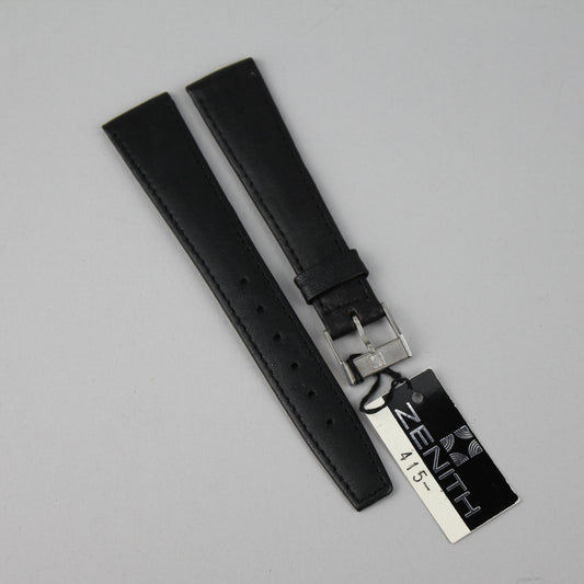 Zenith leather strap 18 mm