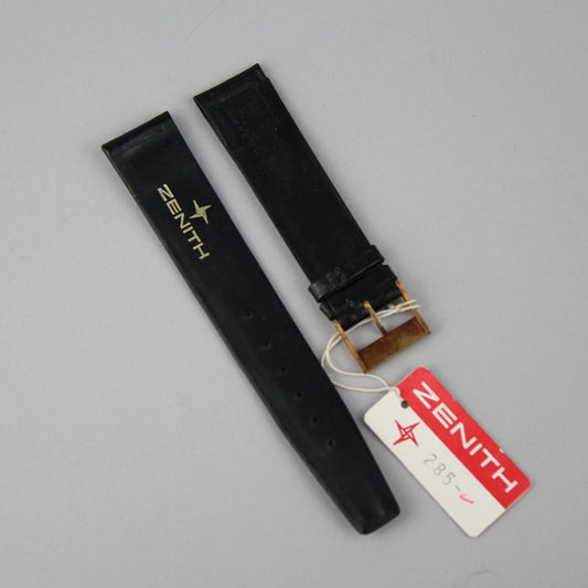 Zenith leather strap 18 mm