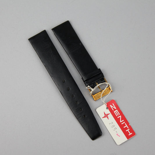 Zenith leather strap 18 mm