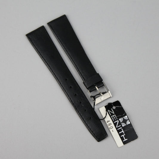 Zenith leather strap 18 mm