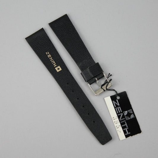 Zenith leather strap 18 mm