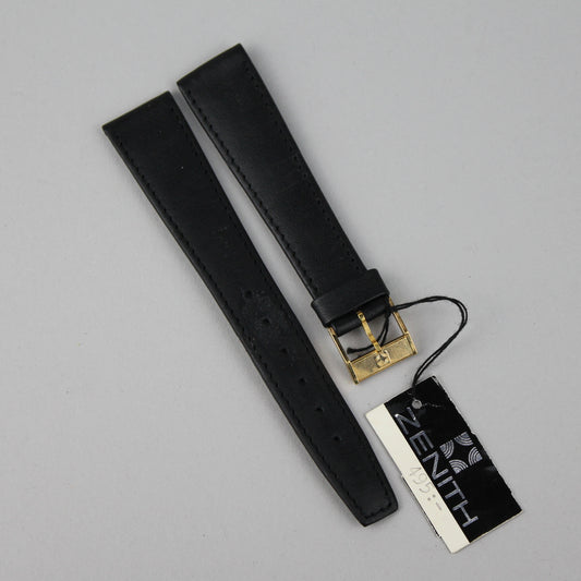 Zenith leather strap 18 mm