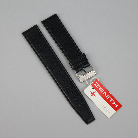 Zenith leather strap 18 mm