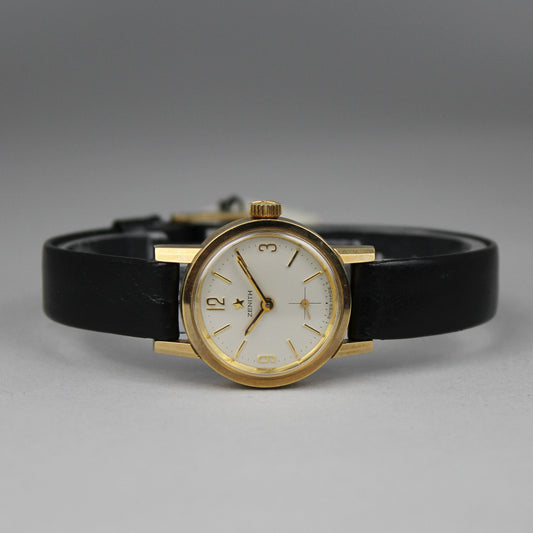 NOS Women's Zenith gold plated manual wind watch